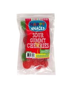 HAPPY SNACKS SOUR GUMMY CHERRIES 72g