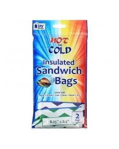 JAY INSULATED SANDWICH BAGS 2s
