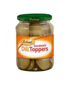 ROLAND SANDWICH DILL TOPPERS 24oz