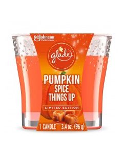 GLADE CANDLE PUMPKIN SPICE THINGS 3.4oz