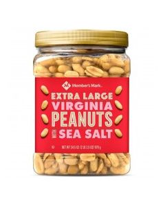 MEMBERS MARK PEANUTS VIRGINIA 34.5oz