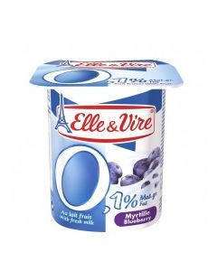 ELLE & VIRE FRUITS BLUEBERRY LT 125g