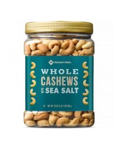 MEMBERS MARK CASHEWS SEA SALT 33oz