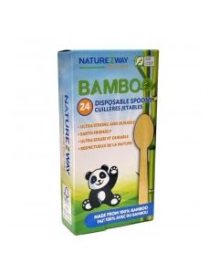 NATURZ BAMBOO SPOONS 24s