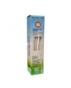 NATURZ COMPOSTABLE STRAWS 50s