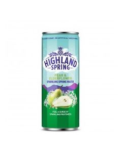 HIGHLAND SPRING SPARK PEAR ELDER 330ml