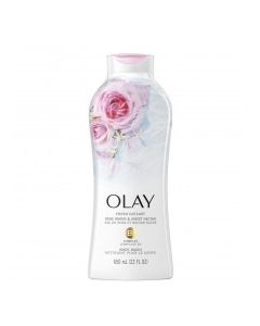 OLAY BODY WASH ROSE WATER NECTAR 650ml