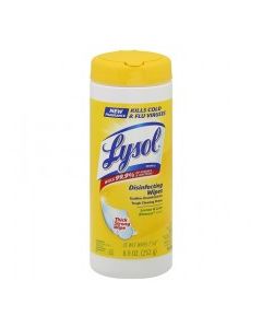 LYSOL WIPES LEMON LIME BLOSSOM TUB 35s