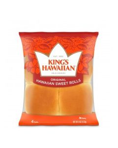 KINGS HAWAIIAN ROLLS SWEET 4ct
