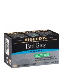 BIGELOW TEA EARL GREY BLACK DECAF 20s