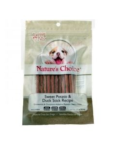 NATURES CHOICE SWT POTATO DUCK STICK 2oz