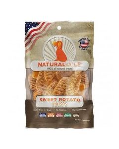 NATURAL VALUE SWEET POTATO KRISPS 2.5oz