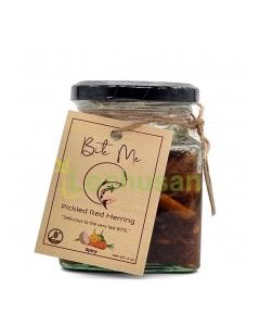 BITE ME PICKLED RED HERRING SPICY 6oz