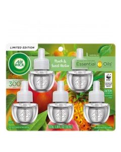 AIR WICK OIL PEACH SWT NECTAR RF 5x20ml