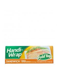 HANDI WRAP BAGS SANDWICH FOLD 100s