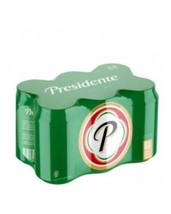 PRESIDENTE BEER 6x8oz