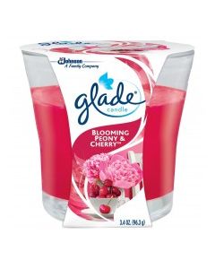 GLADE CANDLE PEONY CHERRY 3.4oz