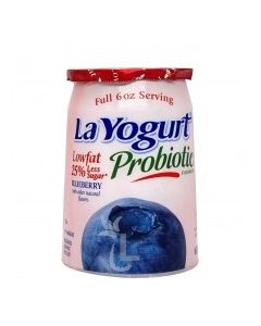 LA YOGURT LOW FAT BLUEBERRY 6oz