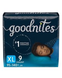 GOODNITES UNDERWEAR BOY XL 9s
