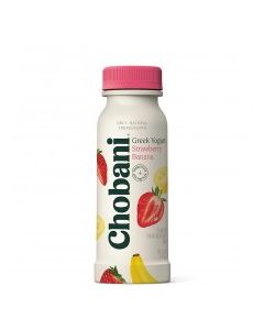 CHOBANI GREEK DRINK STRAWBERRY BANAN 7oz