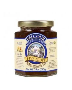 BELCOUR 5 FRUIT MARMALADE W/HONEY 7.9oz