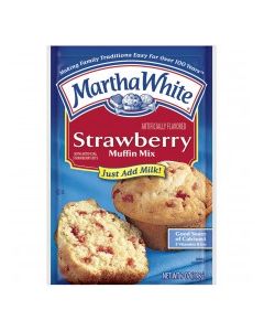 MARTHA WHITE MUFFIN MIX  STRAWBERRY 7oz