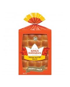 KINGS HAWAIIAN ROLLS BUTTER 24ct