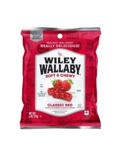 WILEY WALLABY LICORICE CLASSIC RED 4oz