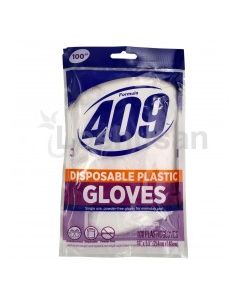 FORMULA 409 GLOVES PLASTIC 100s