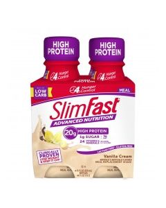 SLIM FAST NUTRITION VANILLA CREAM 4x11oz