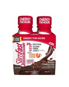 SLIM FAST ENERGY MOCHA CAPPUCCINO 4x11oz