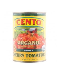 CENTO TOMATOES WHOLE CHERRY ORGANIC 14oz