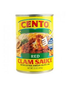 CENTO CLAM SAUCE RED 15oz