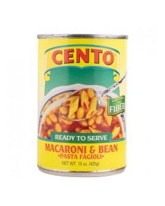 CENTO SOUP MACARONI BEAN 15oz