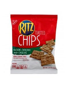 NABISCO RITZ CHIPS SOUR CRM ONION 49g
