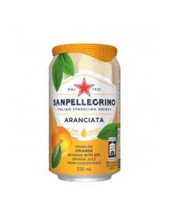 SAN PELLEGR SPARK WATER ARANCIATA 11.5oz