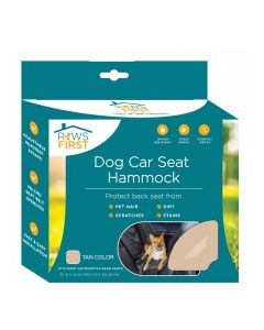 PAWS FIRST DOG CAR SEAT HAMMOCK 1ct