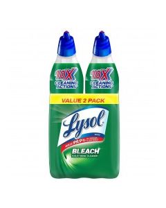 LYSOL TOILET BOWL CLEANER BLEACH 2x24oz