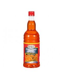 GRACE SYRUP PINEAPPLE ORANGE 1L