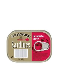 BRUNSWICK SARDINE TOMATO SAUCE 106g