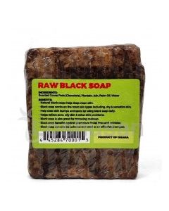RAW BLACK SOAP 1ct
