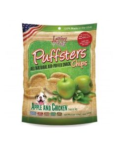 LOVING PETS PUFFSTERS APPLE CHICKEN 4oz
