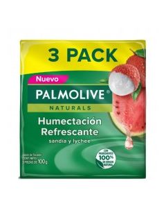 PALMOLIVE BAR WATERMELON LYCHEE 3x100g