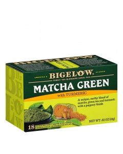 BIGELOW TEA GREEN MATCHA TURMERIC 18s