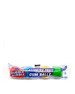 DOUBLE BUBBLE GUM ASSORTED FRUIT 18g