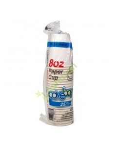 COVE BAY PAPER CUPS 25x8oz