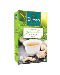 DILMAH TEA GREEN GINGER 20s