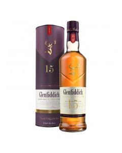 GLENFIDDICH SCOTCH WHISKY 15yr 750ml
