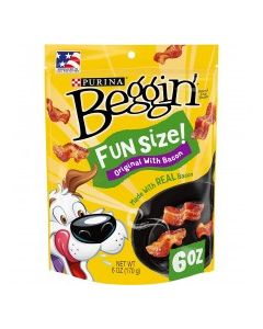 PURINA BEGGIN BACON FUN SIZE 6oz