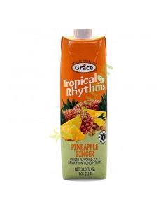 GRACE T RHYTHMS PINEAPPLE GINGER 1L